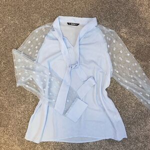 Baby Blue blouse